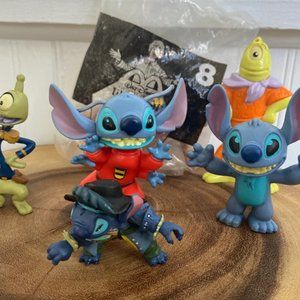 Vintage Disney’s Lilo and Stitch toy figures